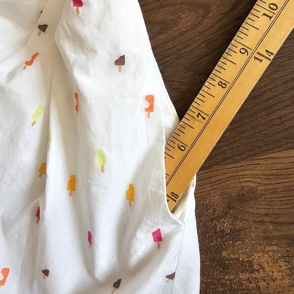 HD in Paris Paleta Popsicle A-Line Sleeveless Button Up Shirt Dress 0 2 XS - Picture 11 of 15